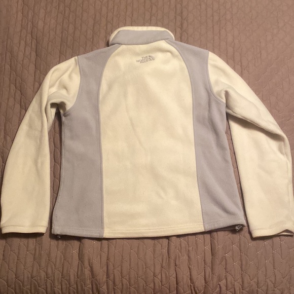Older style North Face fleece zip up. Worn, but still has plenty of life. - Picture 8 of 9